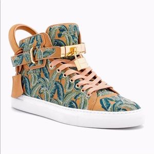 RARE Buscemi 100mm Palm High Top Sneakers